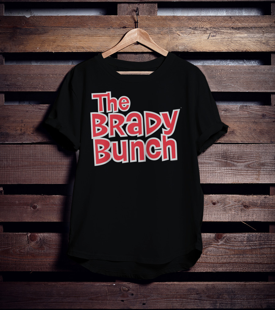 The Brady Bunch Classic Logo Retro TV Series T-Shirt