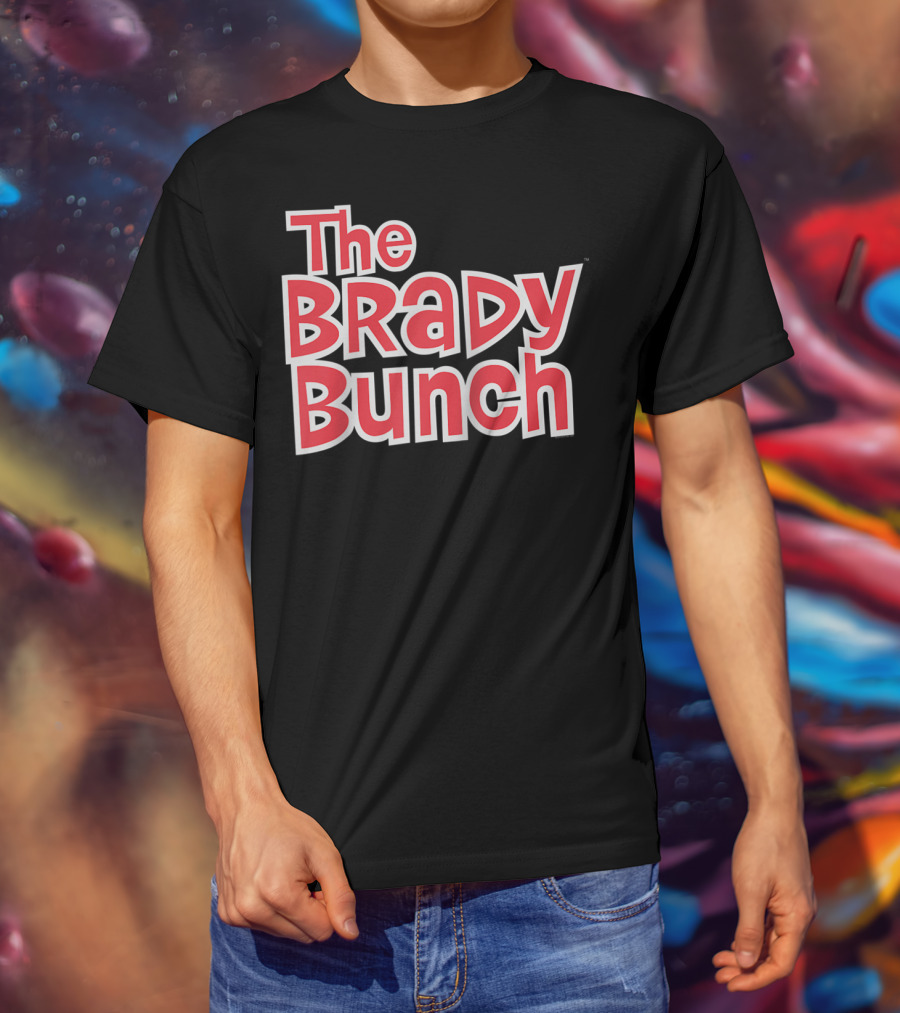 The Brady Bunch Classic Logo Retro TV Series T-Shirt