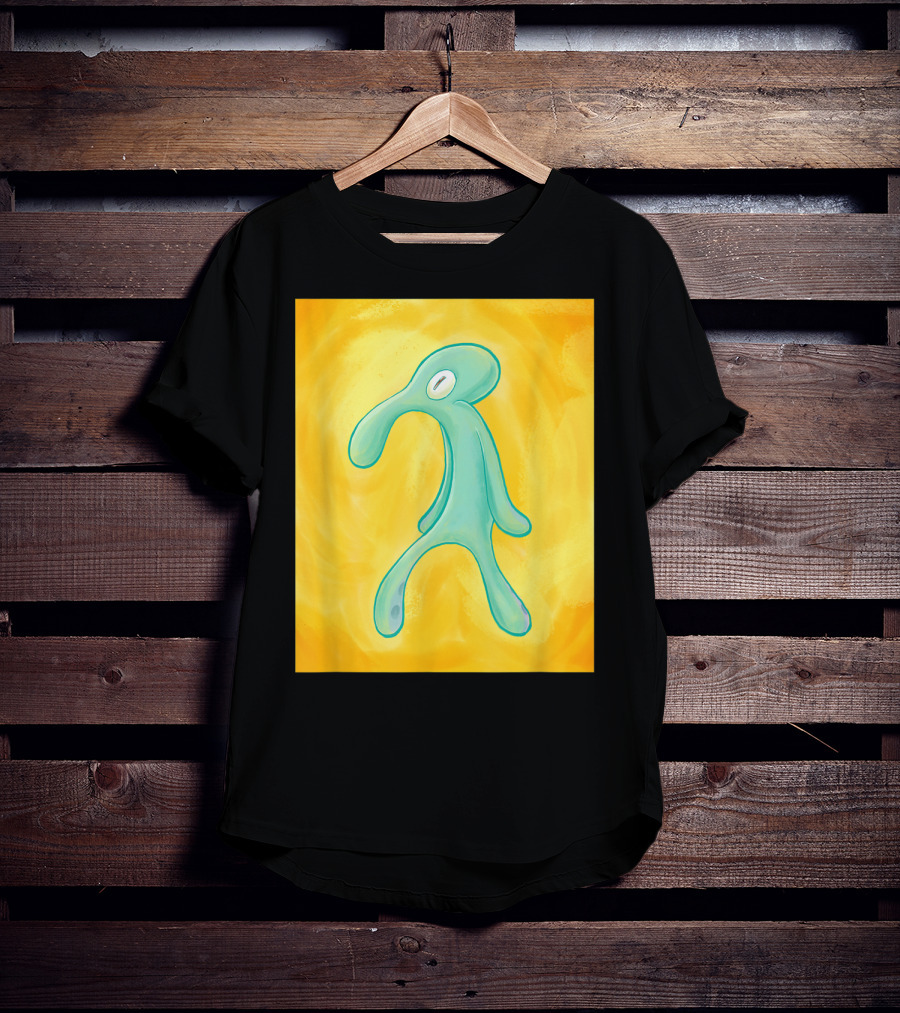Bold And Brash Squidward Jellyfish Fields Aesthetic T-Shirt