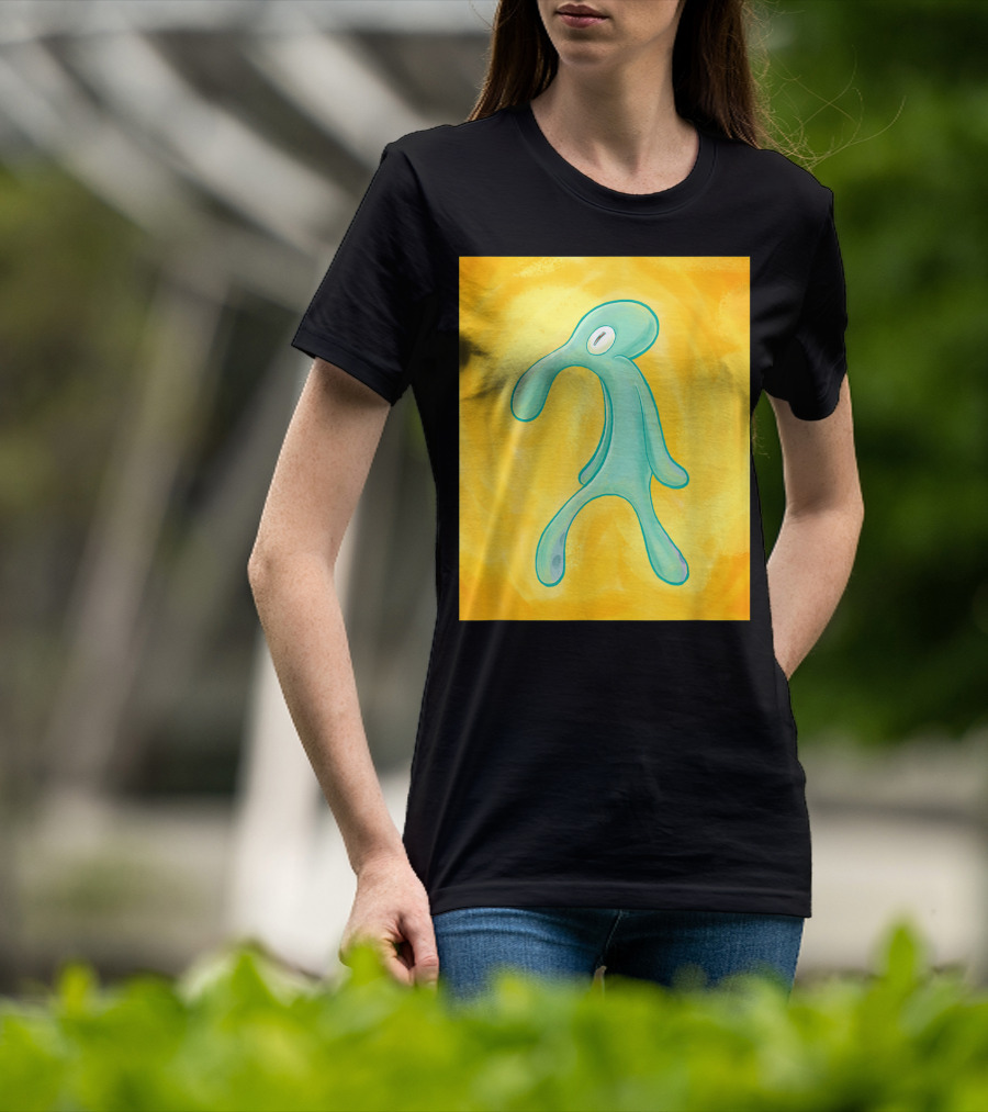 Bold And Brash Squidward Jellyfish Fields Aesthetic T-Shirt