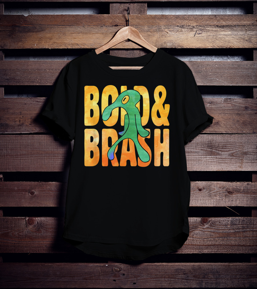 Bold Brash Squidward Painting Meme T-Shirt