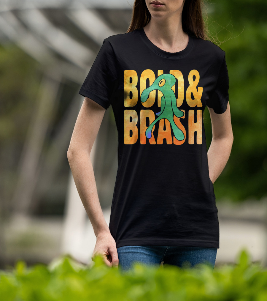 Bold Brash Squidward Painting Meme T-Shirt