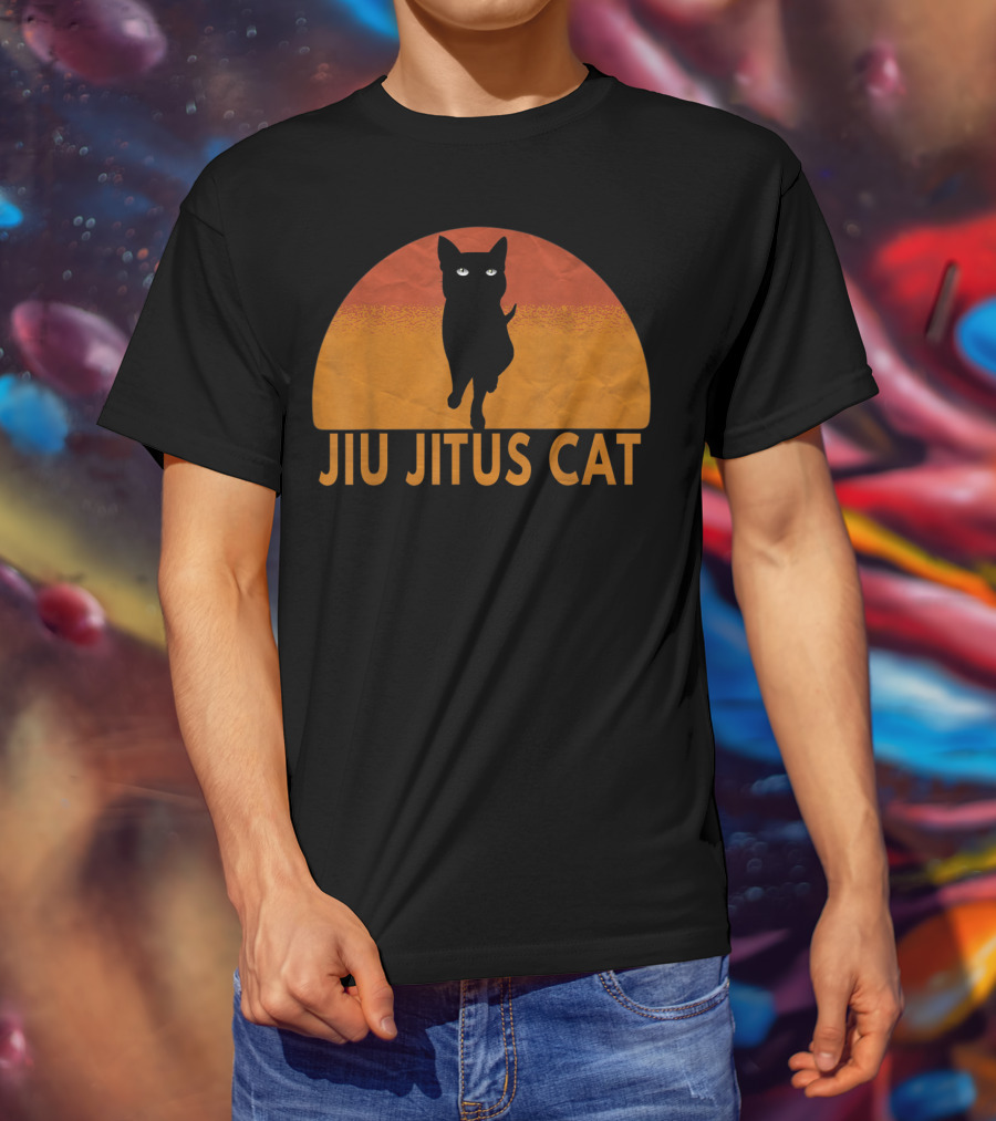 Jiu Jitsu Cat Cats Jiujitsu Bjj T-Shirt
