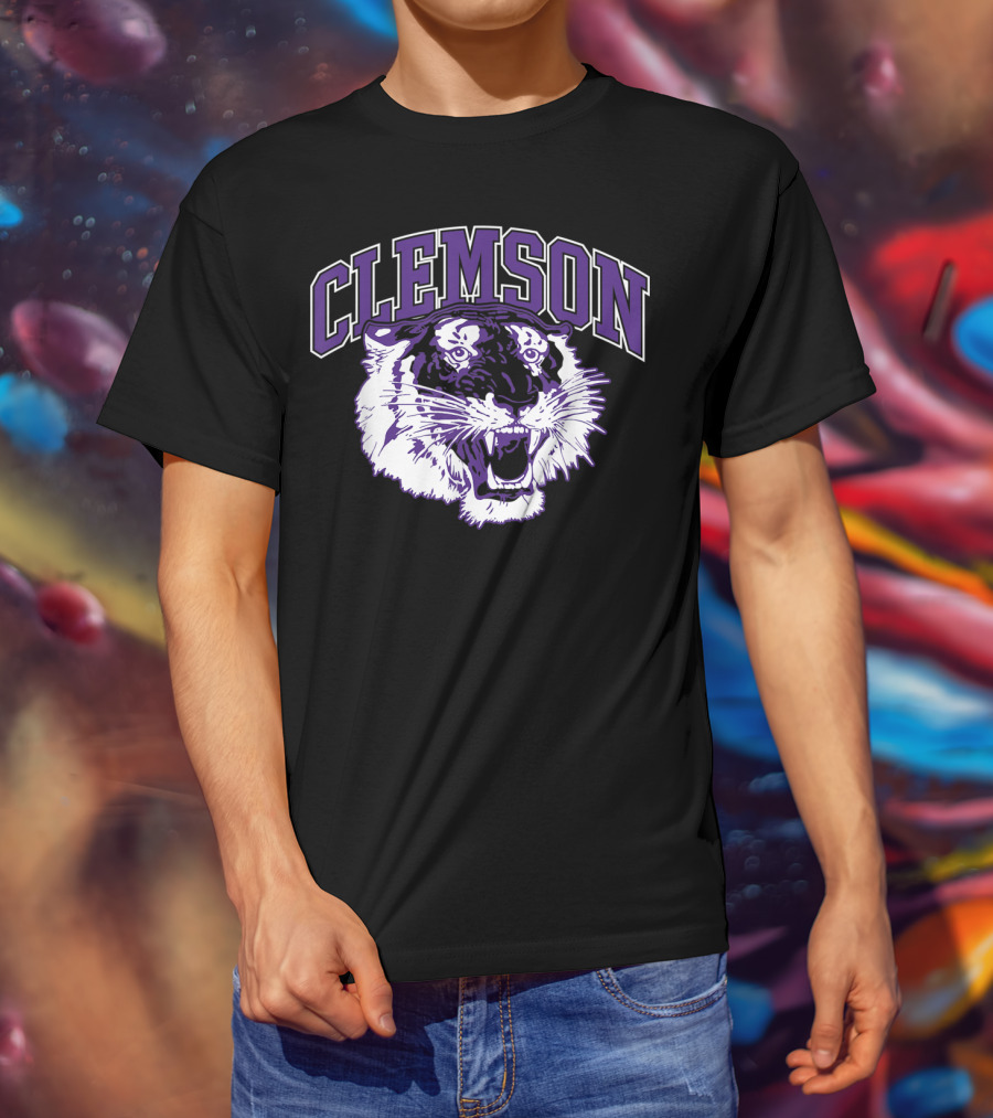 Clemson Tiger Vintage South Carolina Sports T-Shirt