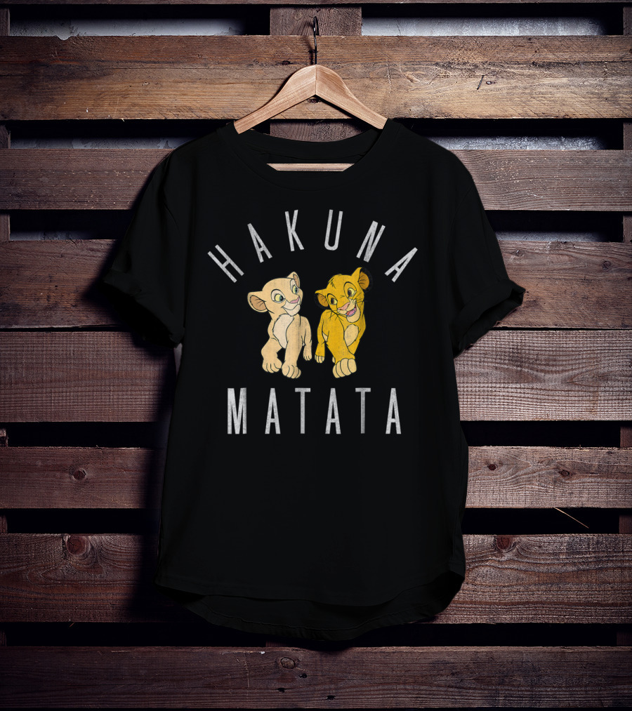 Hakuna Matata Disney Lion King Simba Nala T-Shirt