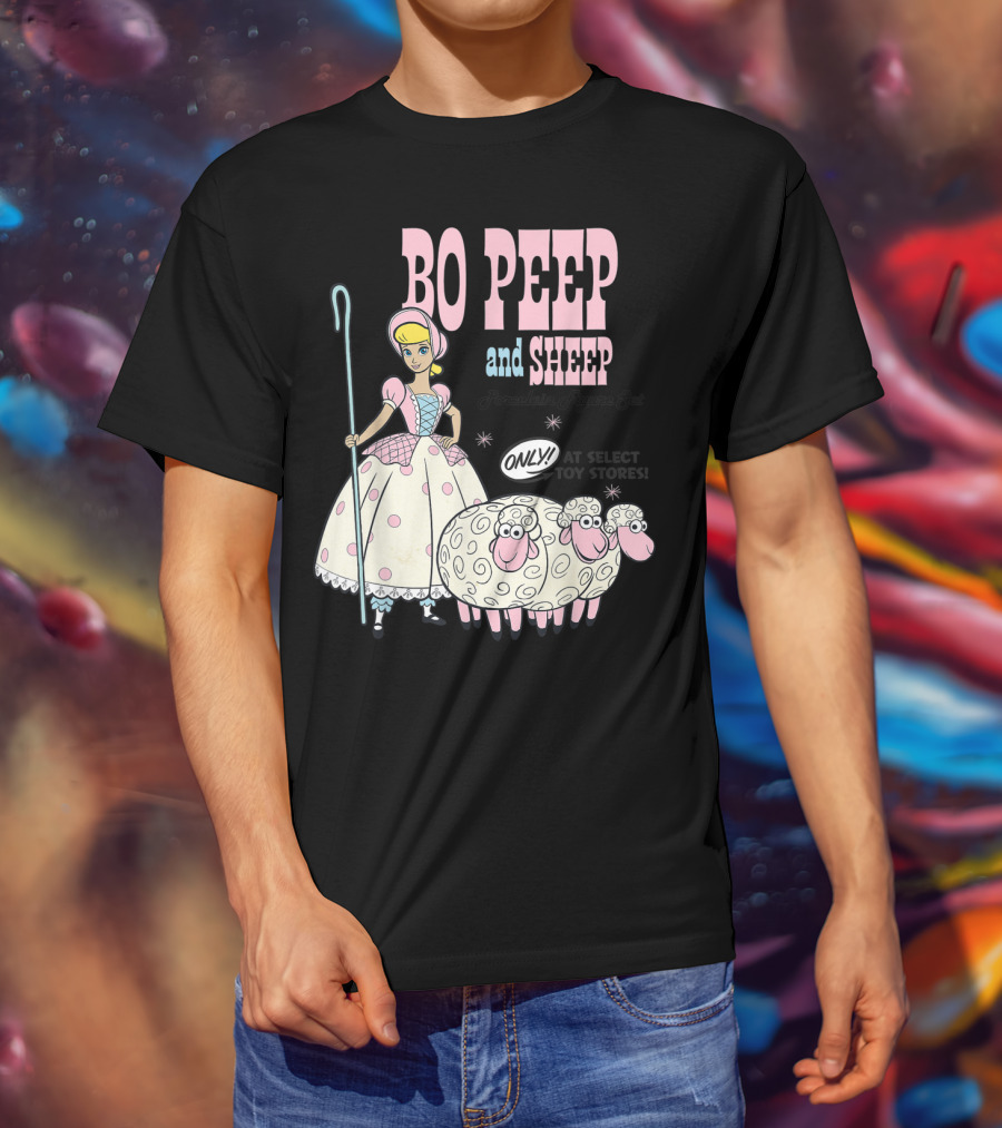 Bo Peep And Sheep Porcelain Figure Set Only Toy Story 4 T-Shirt
