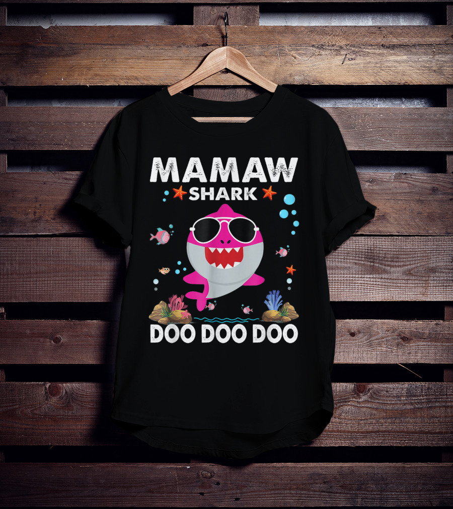 Mamaw Shark Doo Doo Doo T-Shirt