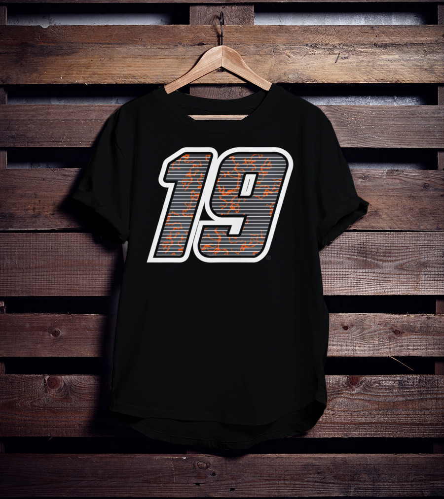 Nascar Martin Truex Jr Joe Gibbs Racing Number 19 Marble T-Shirt