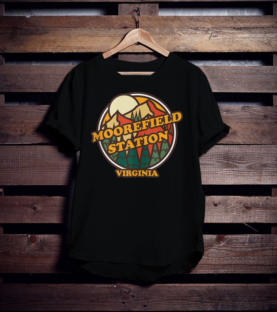 Moorefield Station Virginia Scenic Mountain T-Shirt