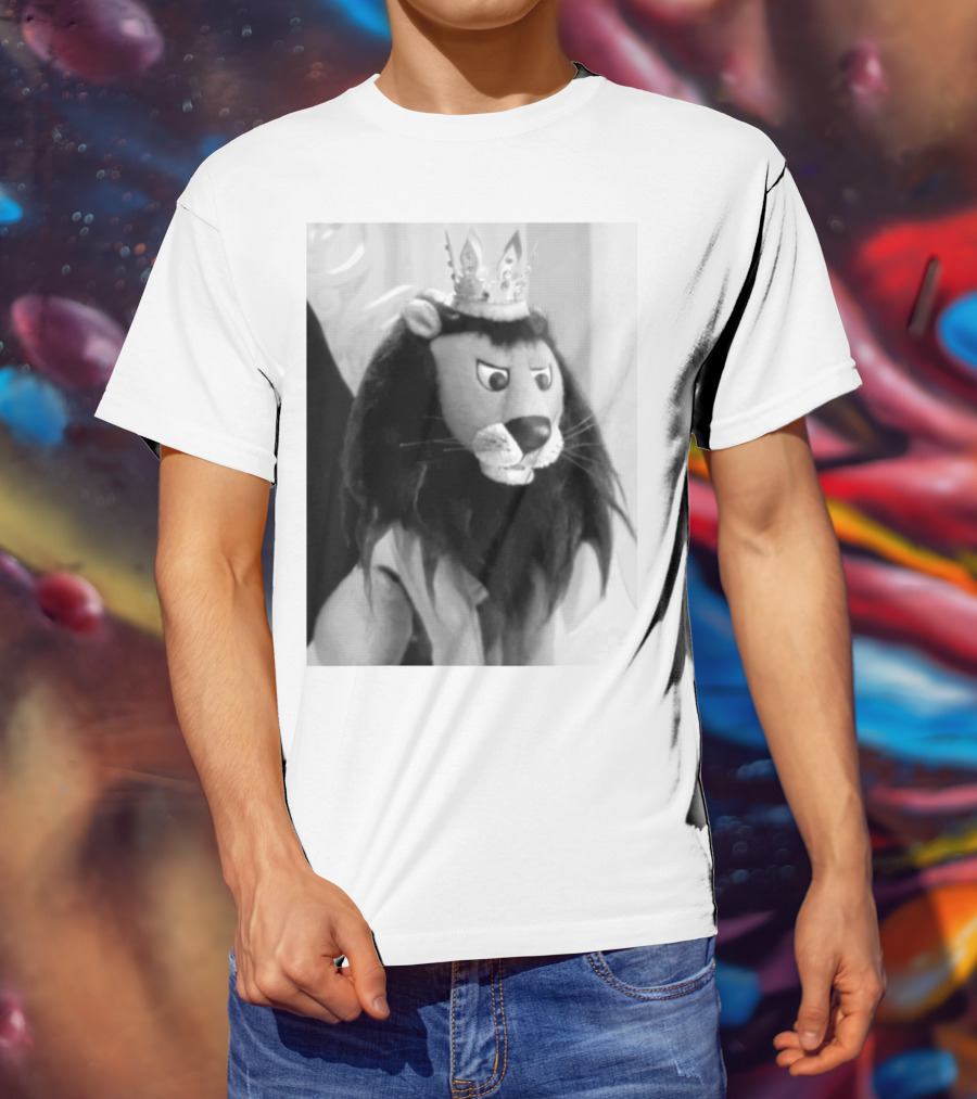 Christmas Special King Moonracer Lion Puppet Character T-Shirt