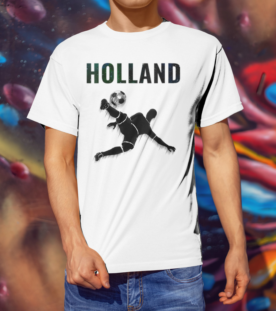 Holland Soccer Bicycle Kick Netherlands Oranje T-Shirt