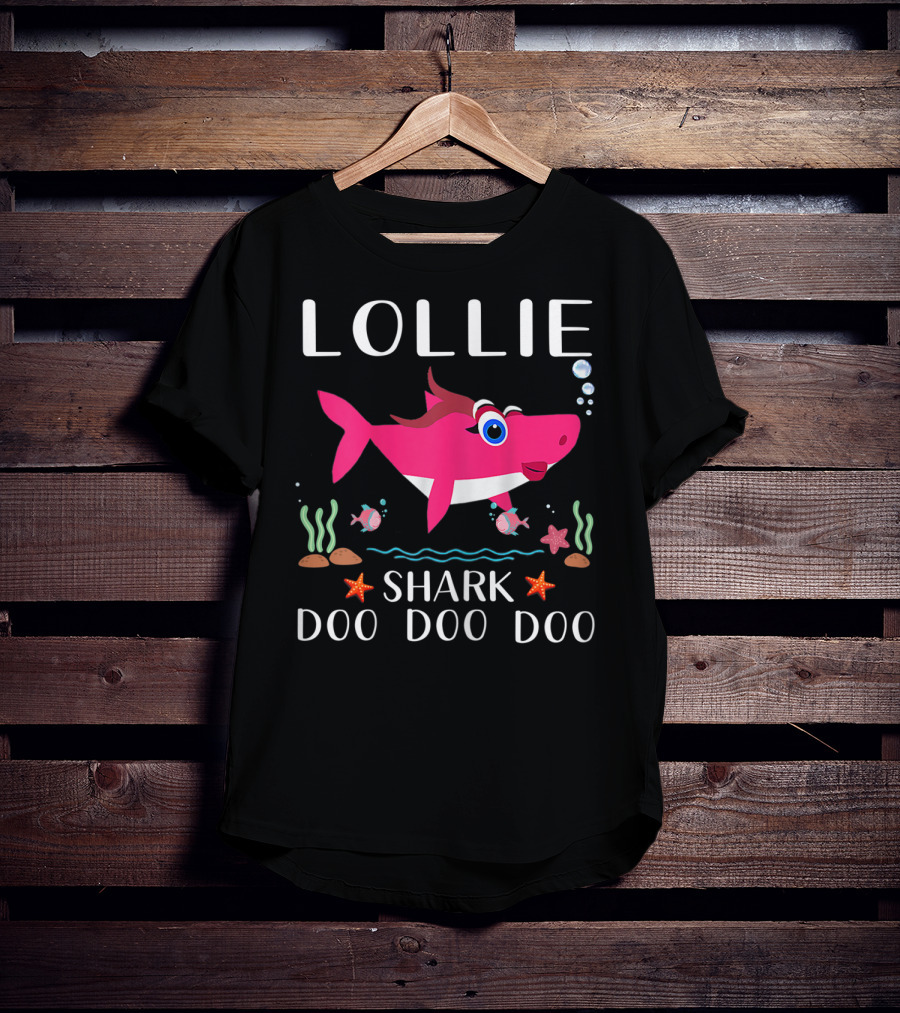 Lollie Shark Doo Doo Doo Grandma T-Shirt