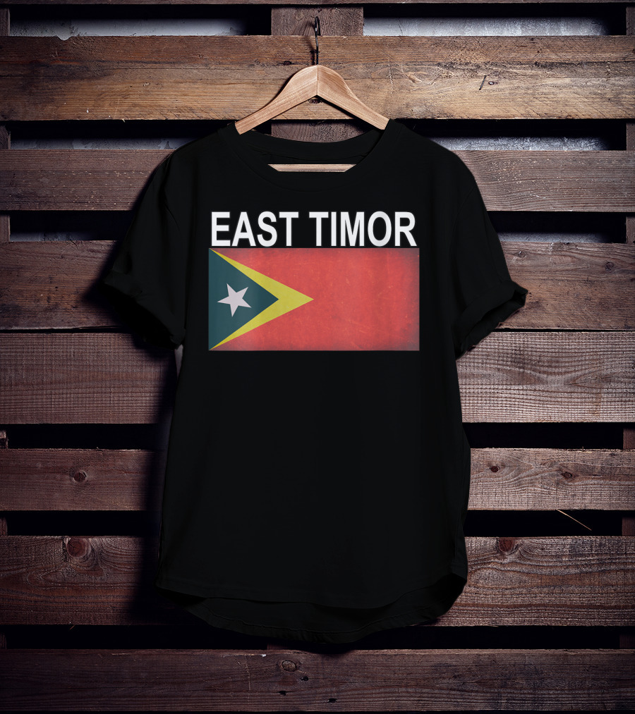 EAST TIMOR Timoreseeffect National Flag T-Shirt