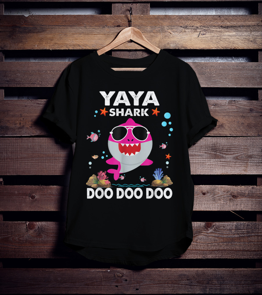 Yaya Shark Doo Doo Doo T-Shirt