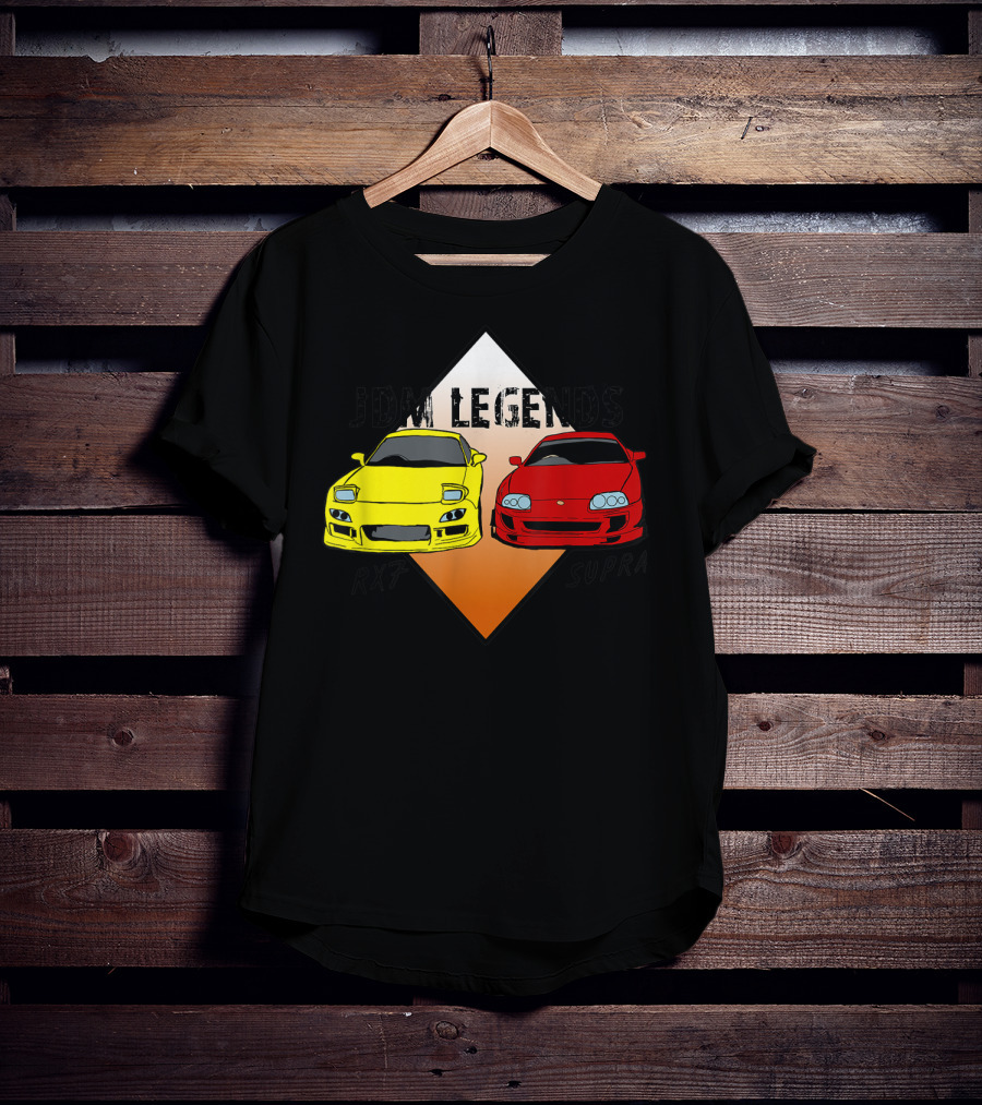 JDM Legends RX7 Supra Turbo Classic Cars T-Shirt