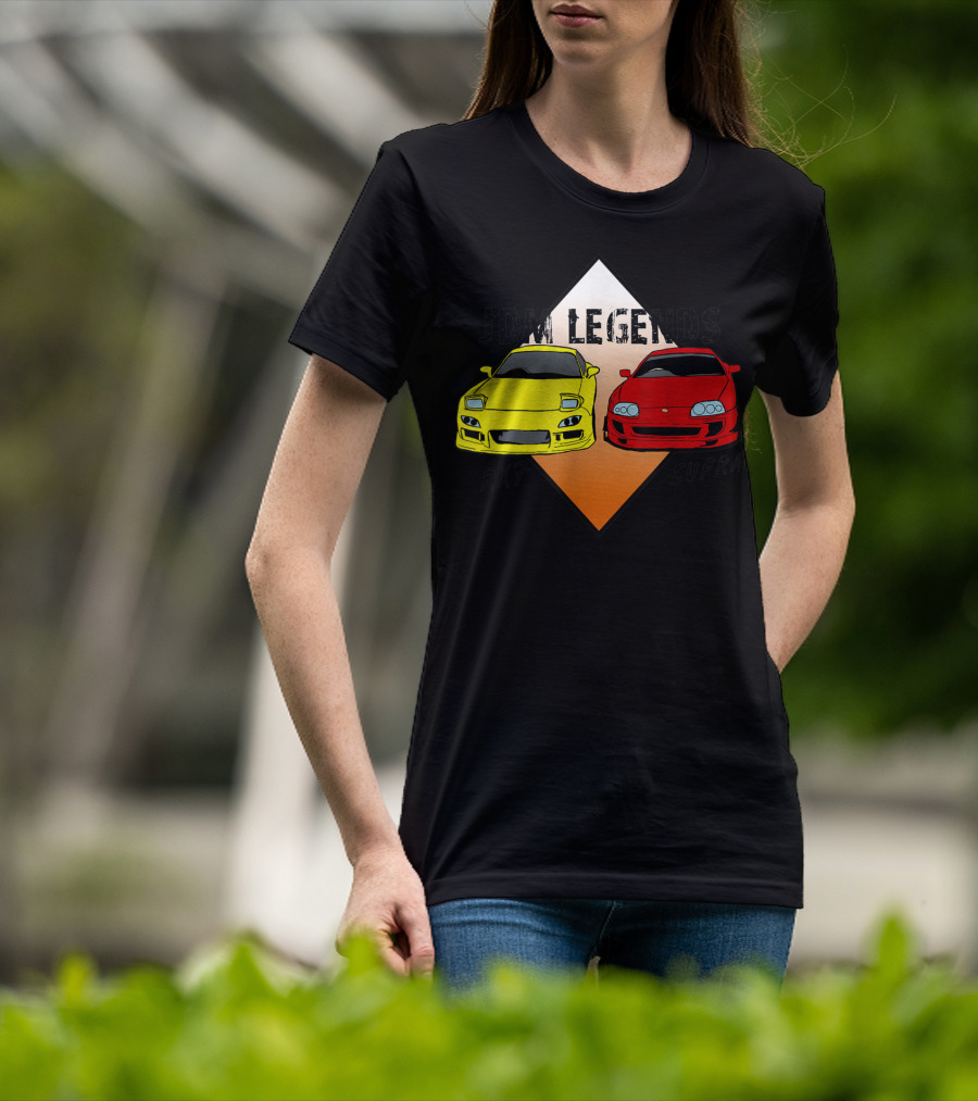 JDM Legends RX7 Supra Turbo Classic Cars T-Shirt