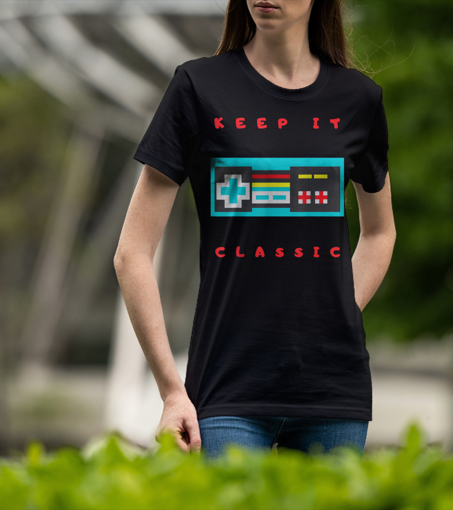 KEEP IT CLASSIC Retro Controller T-Shirt