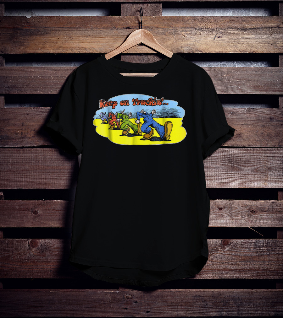Keep On Truckin' Vintage Style 70s T-Shirt