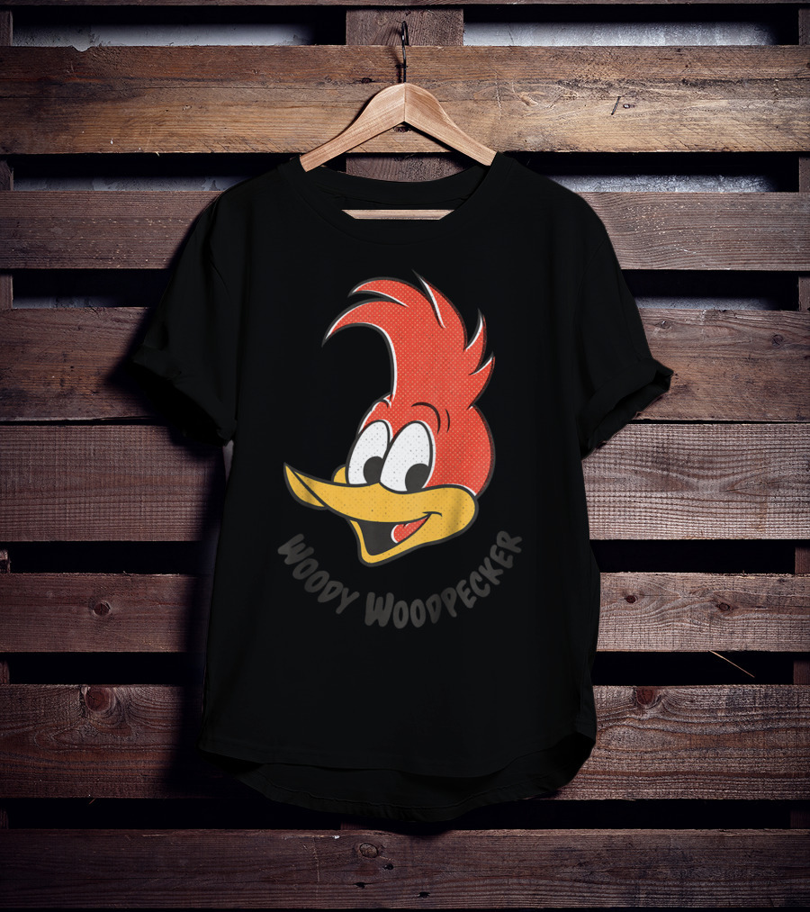 Woody Woodpecker Classic Smile Kids Nostalgic Cartoon Character T-Shirt