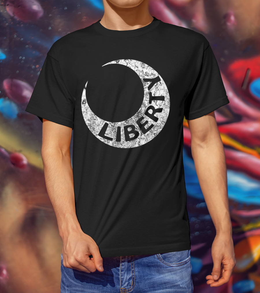 Liberty Moultrie Flag Of Defiance Classic Crescent T-Shirt