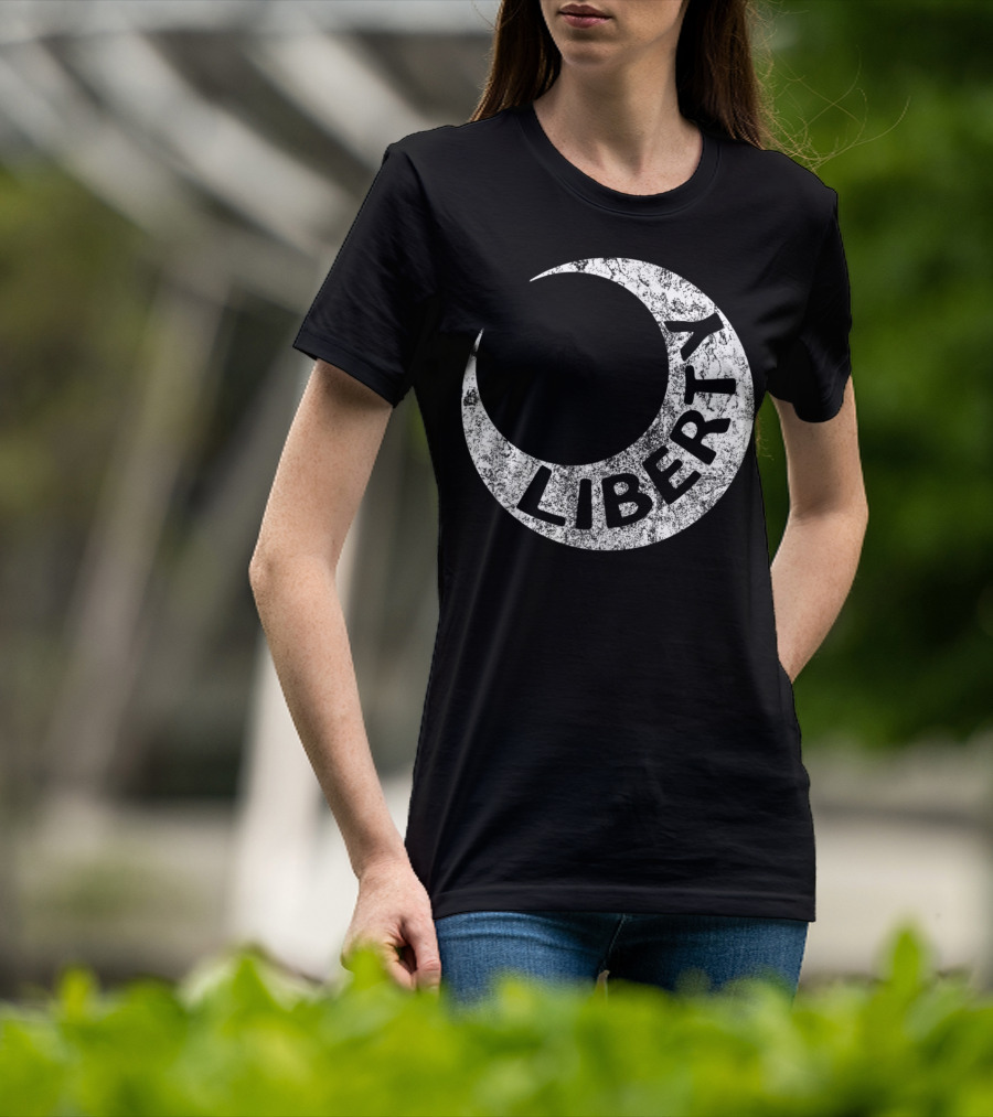 Liberty Moultrie Flag Of Defiance Classic Crescent T-Shirt