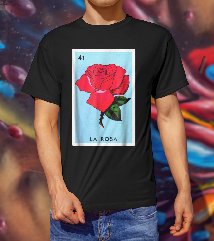 Loteria La Rosa Card 41 Classic Version T-Shirt