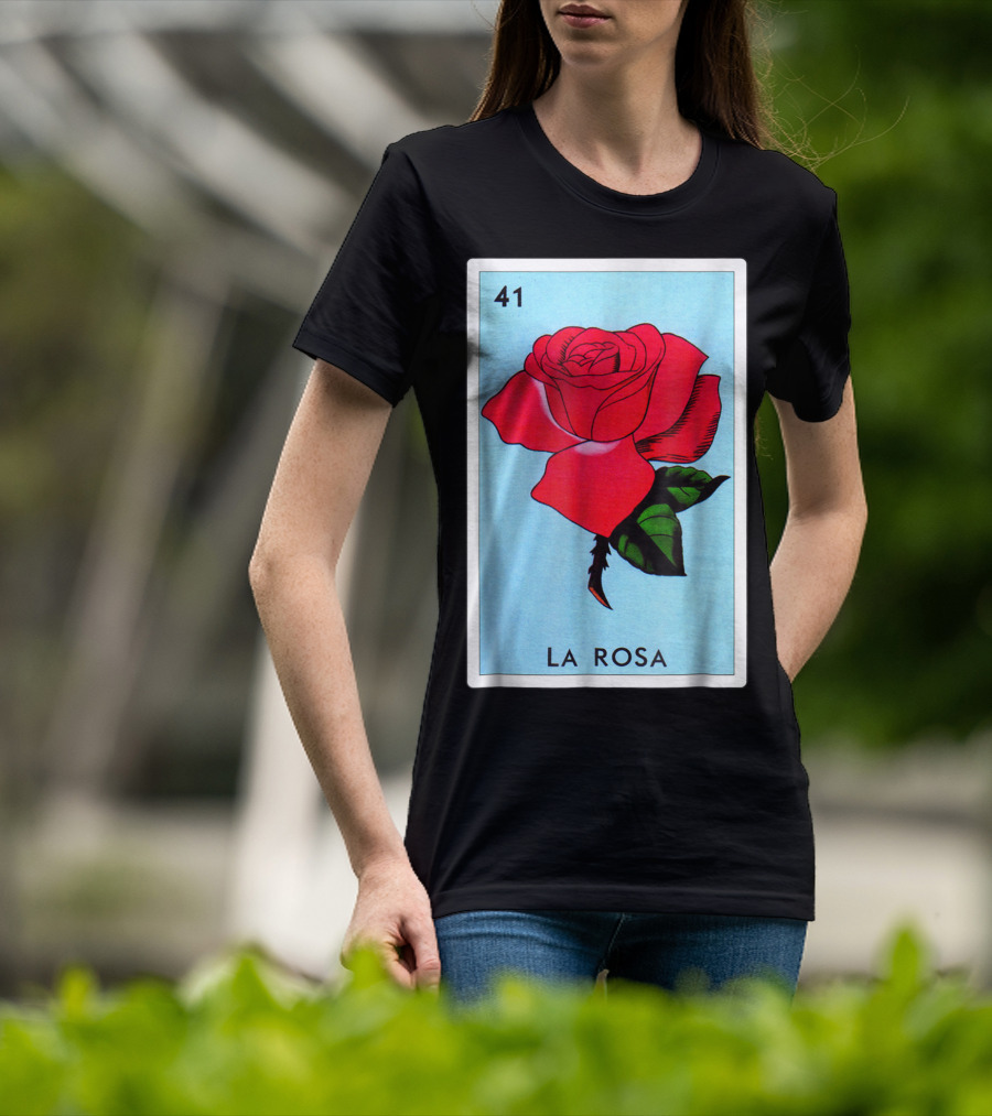 Loteria La Rosa Card 41 Classic Version T-Shirt