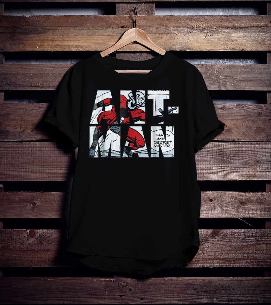 Marvel Antman Classic Comic That's My Secret Mister T-Shirt