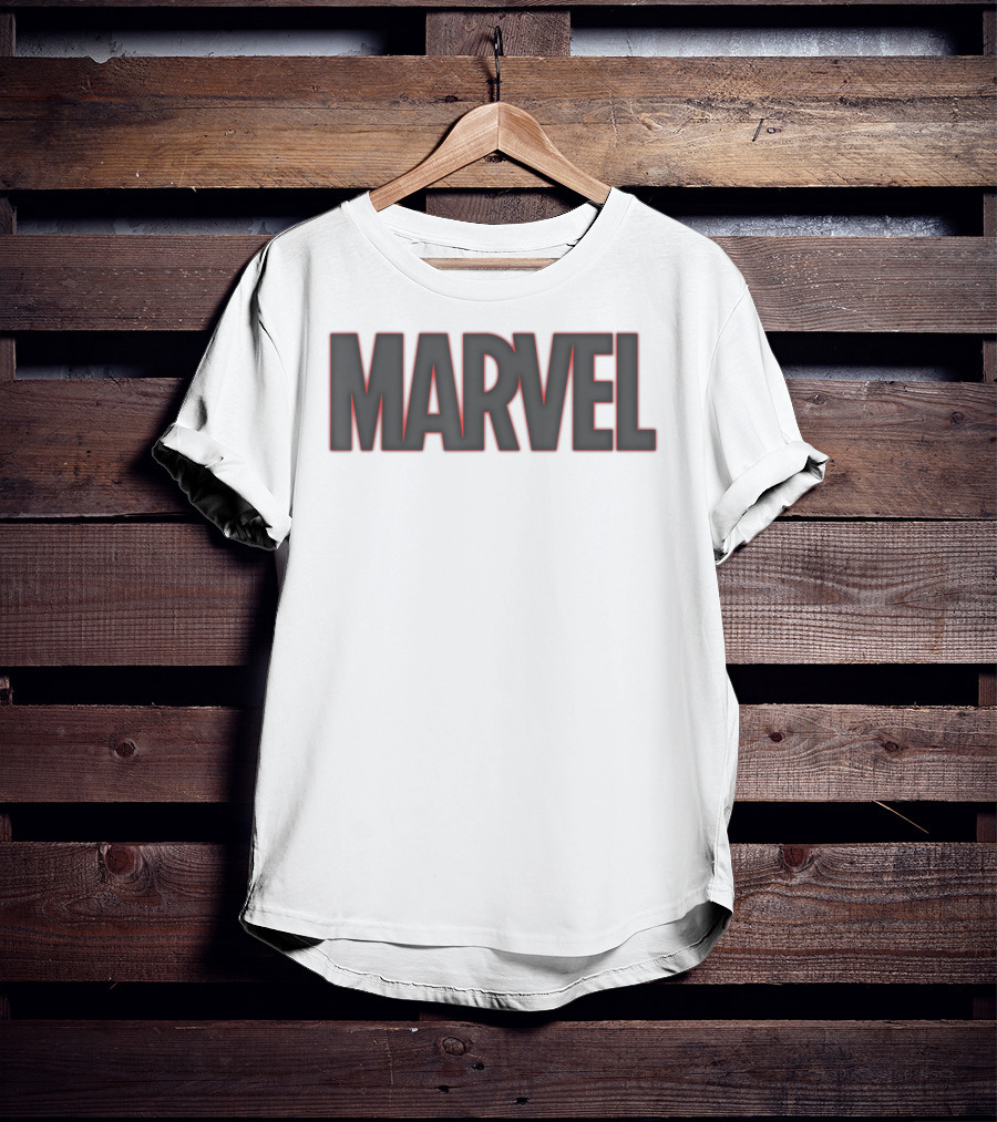 Marvel Logo Classic Outline T-Shirt