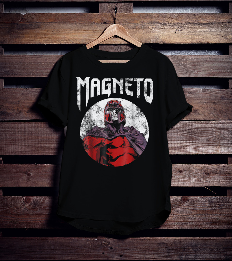 Marvel Xmen Magneto Classic Rock Band T-Shirt