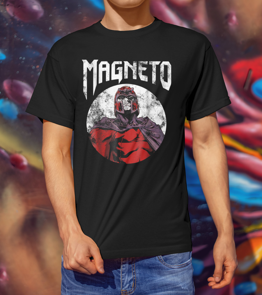 Marvel Xmen Magneto Classic Rock Band T-Shirt