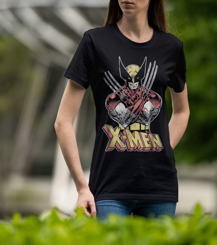 X-Men Wolverine Classic Comic Marvel T-Shirt