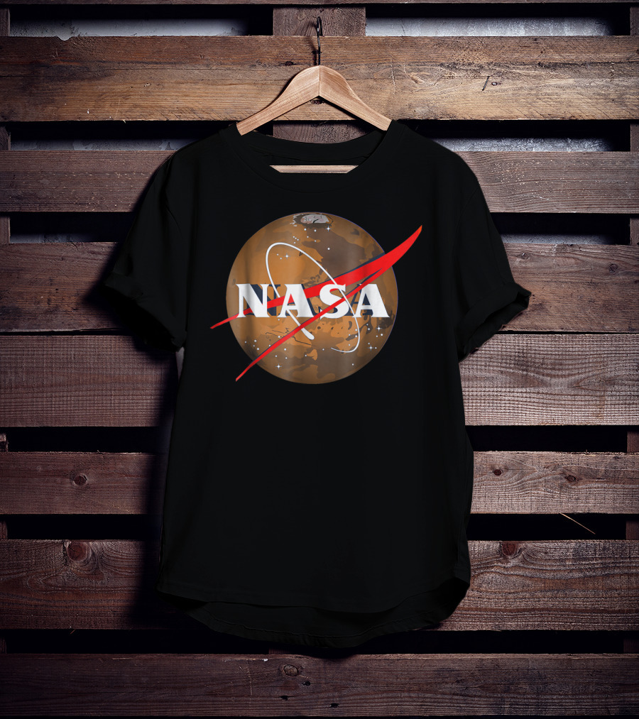 NASA Space Mars Exploration Classic Edition Mars Planet NASA T-Shirt