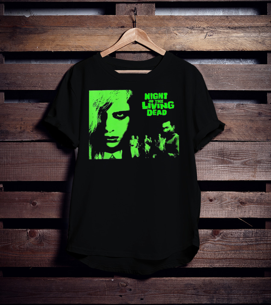 Night Of The Living Dead Vintage Classic Zombie Horror Movie T-Shirt