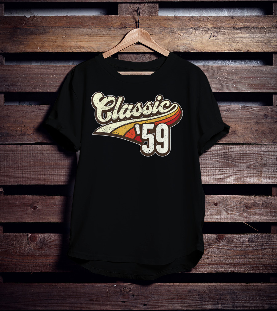 Classic '59 Retro Birthday T-Shirt