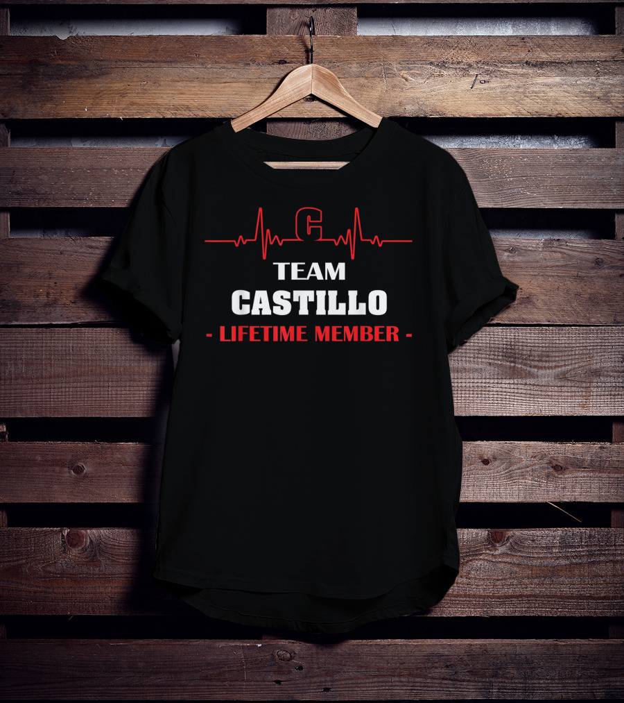 Team Castillo Lifetime Member Bloodline Echoes T-Shirt