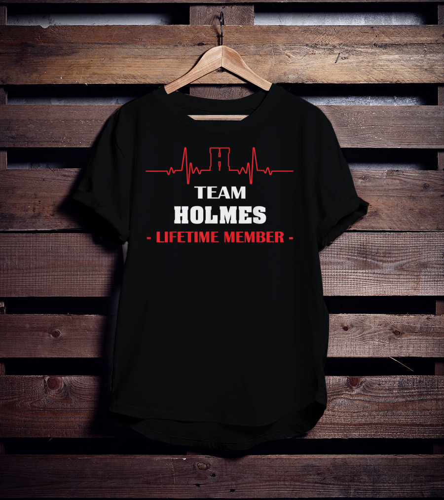 Team Holmes Lifetime Member Bloodline Connection T-Shirt