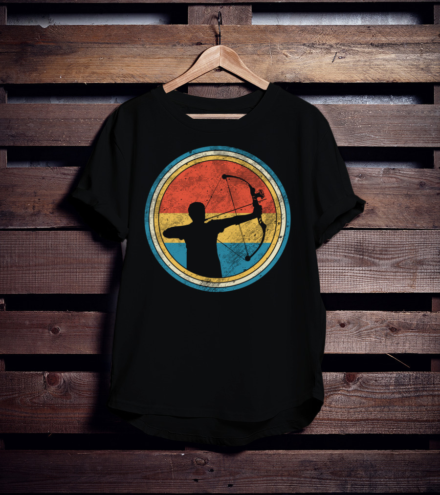 Vintage Distressed Archery Bow T-Shirt