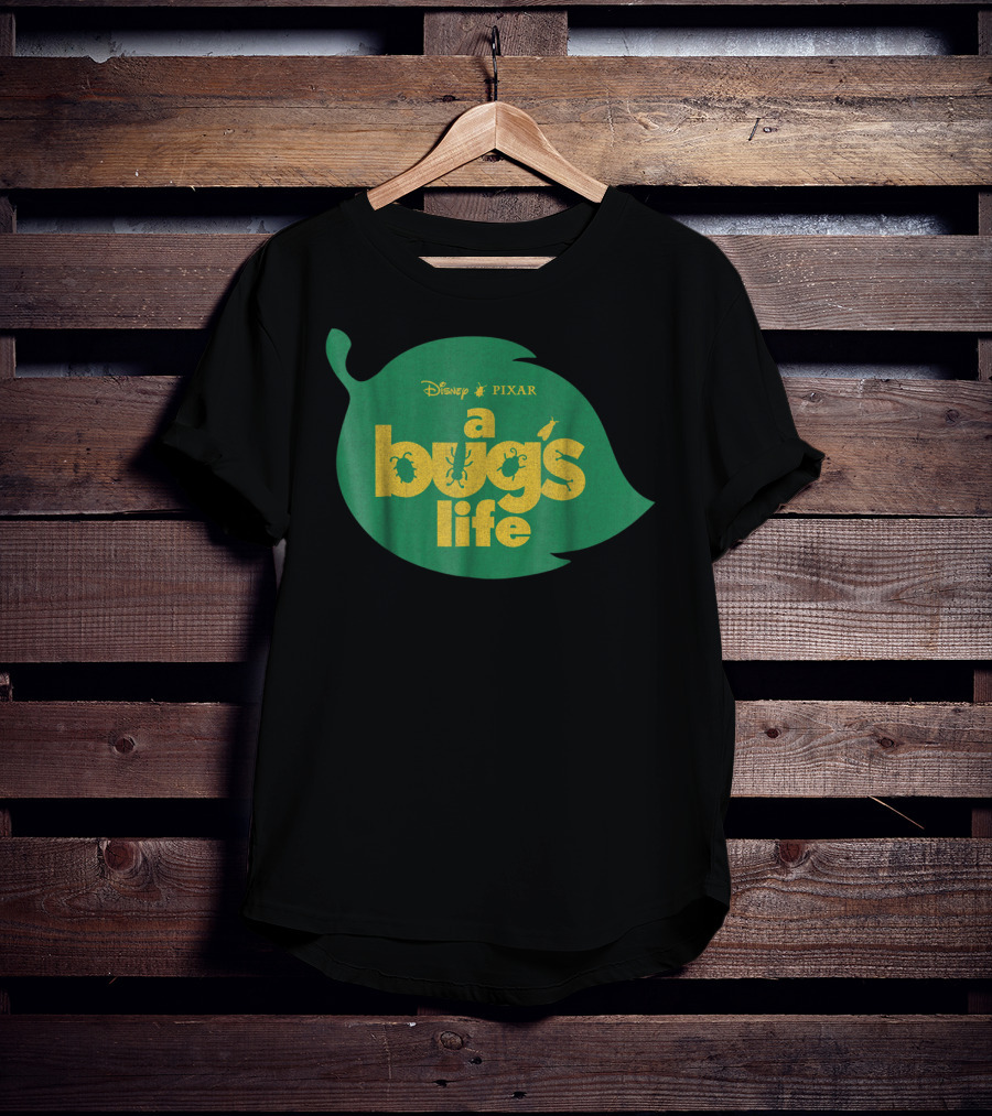 Disney Pixar A Bug's Life Green Leaf T-Shirt