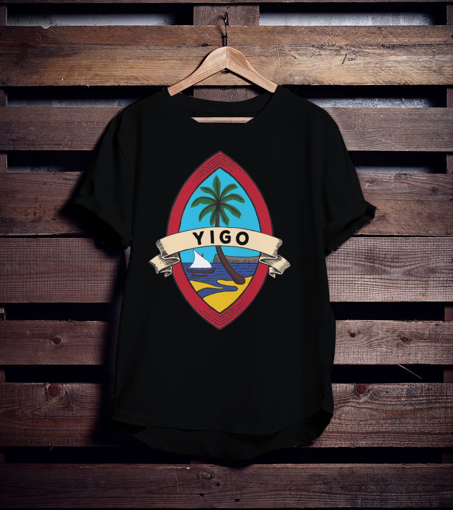 Guam Seal Yigo Palm Tree Classic T-Shirt
