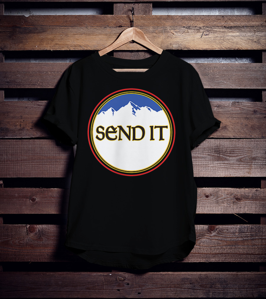 Send It Natty Mountains Party T-Shirt