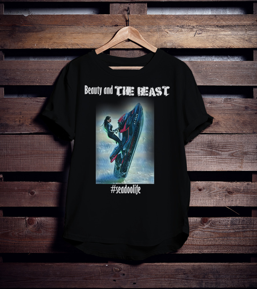 Beauty And The Beast Seadoo Seadoolife T-Shirt