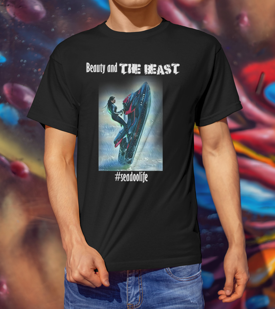 Beauty And The Beast Seadoo Seadoolife T-Shirt
