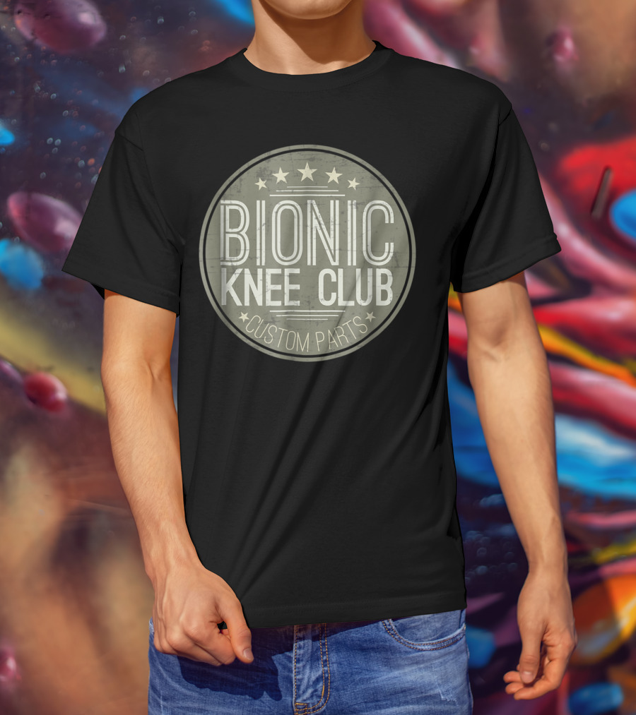 Bionic Knee Club Custom Parts T-Shirt
