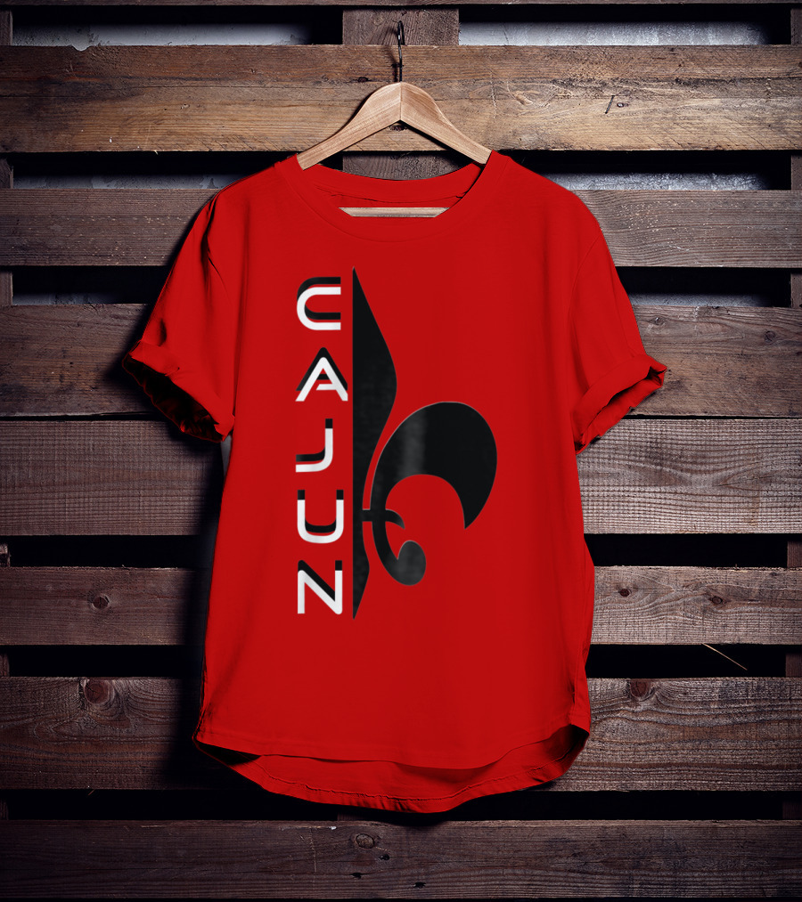 Cajun Fleur De Lis Louisiana Cajun Pride T-Shirt
