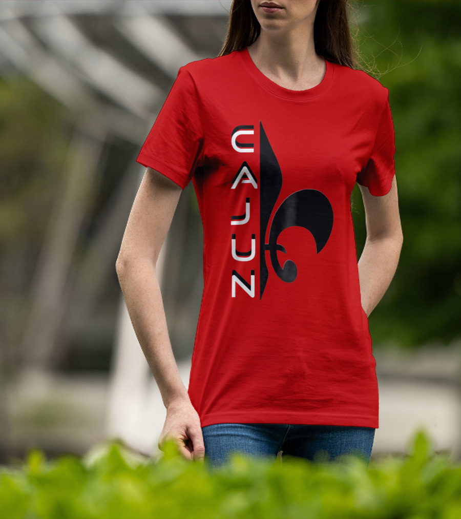 Cajun Fleur De Lis Louisiana Cajun Pride T-Shirt