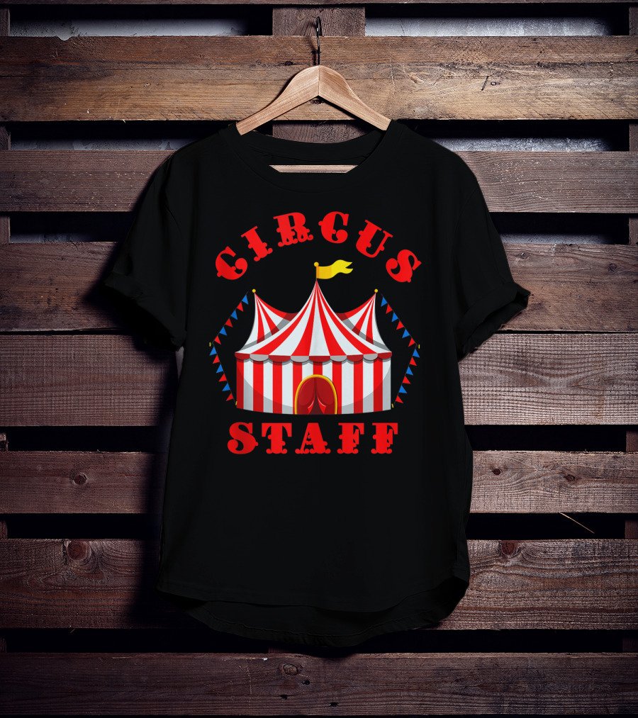 Circus Event Staff Carnival Tent Party T-Shirt