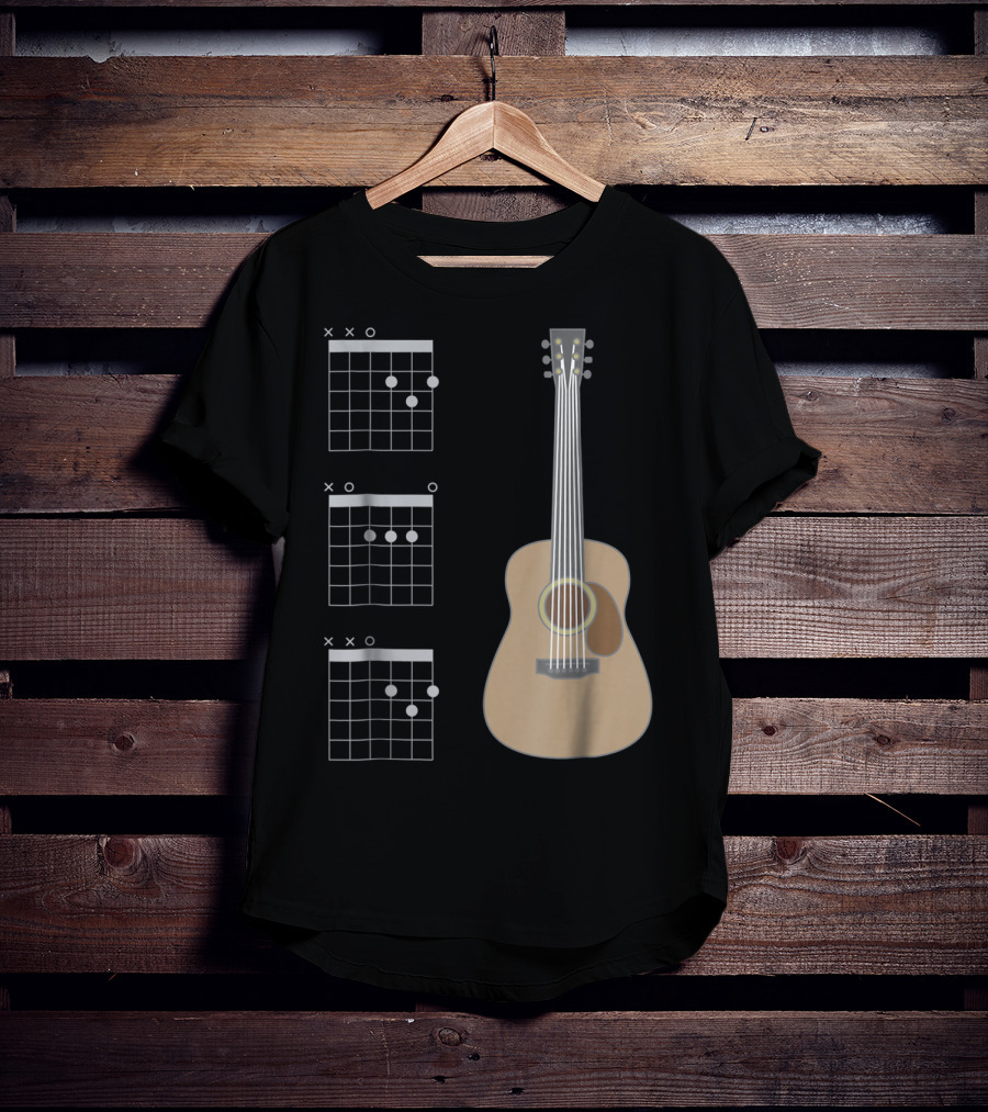 Dad Great Acoustic Guitar Chords T-Shirt
