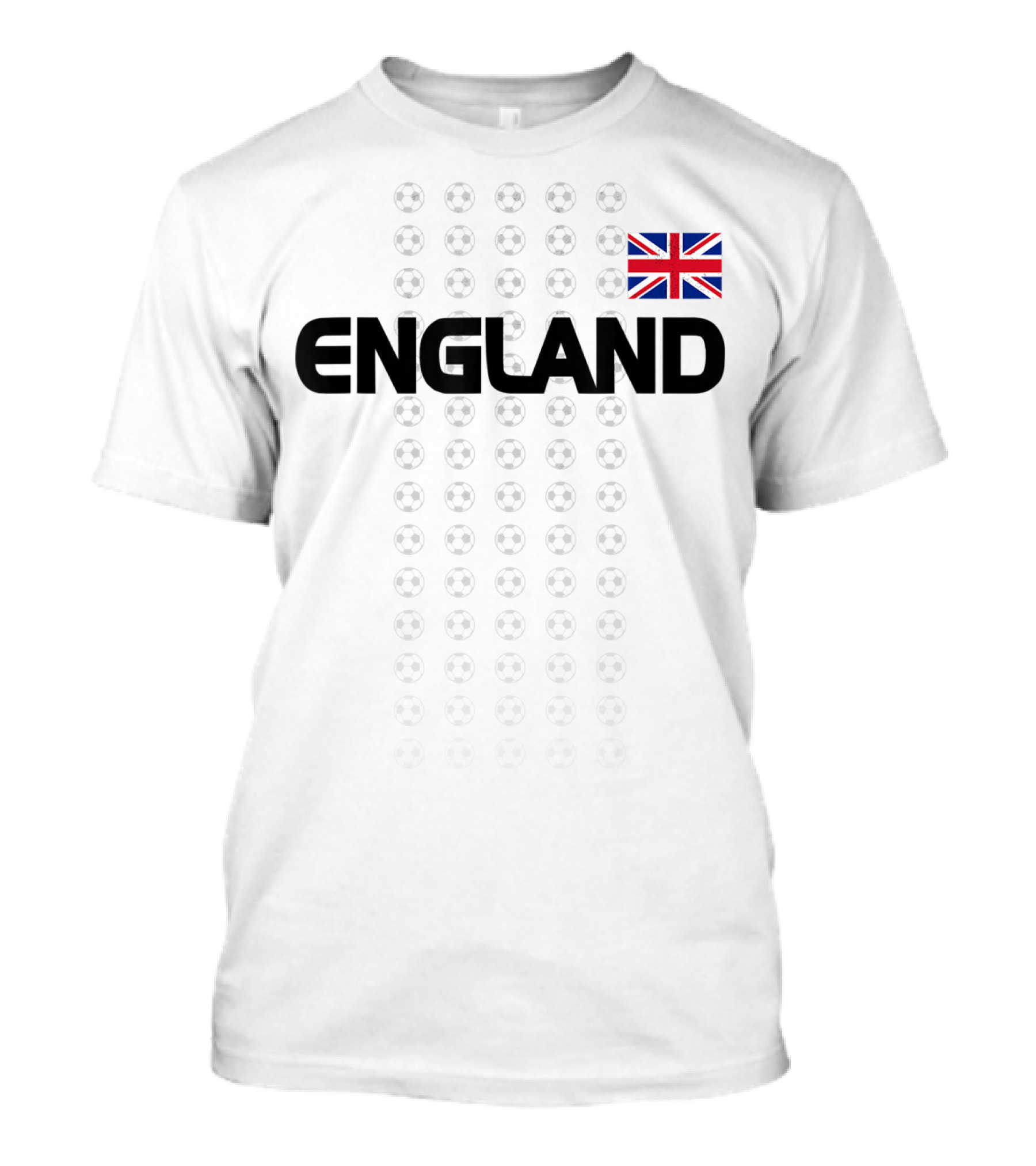 England Soccer English National Team Fan Flag T-Shirt