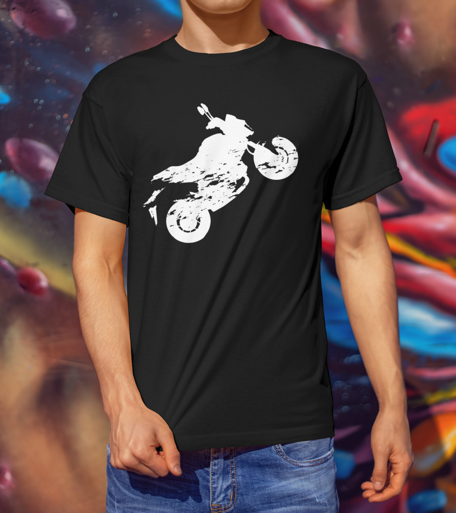 Grom 125cc Motor Bike Wheelie Stunt T-Shirt